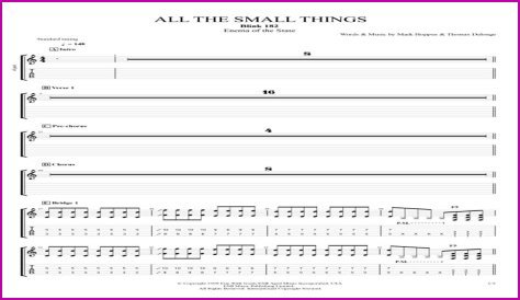 5 Crazy Facts About Lyrics To All The Small Things