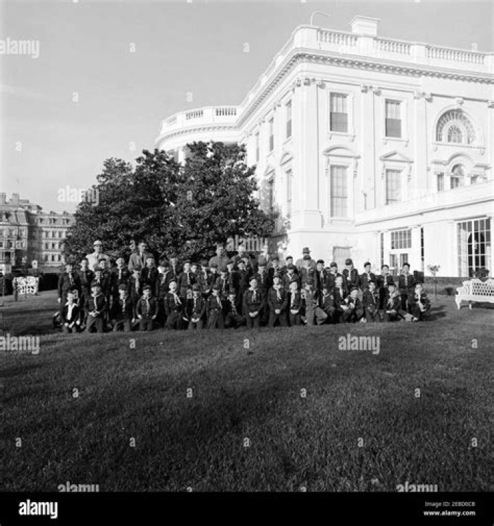 Cub Scout Pack 882 from Fairfax, Virginia, visits the White House
