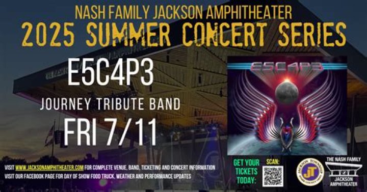 Free Concert: Journey Tribute at Abacoa Amphitheater | Macaroni KID Palm Beach Gardens