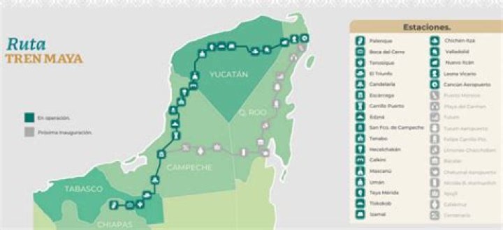 Second section of Maya Train route opens; new fare structure announced